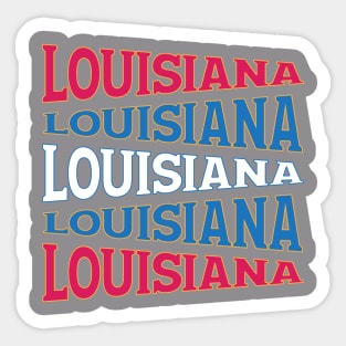 NATIONAL TEXT ART LOUISANA Sticker